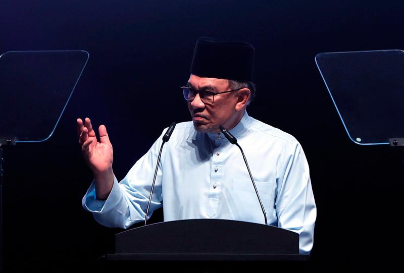 Prime Minister, Datuk Seri Anwar Ibrahim. - BERNAMApix