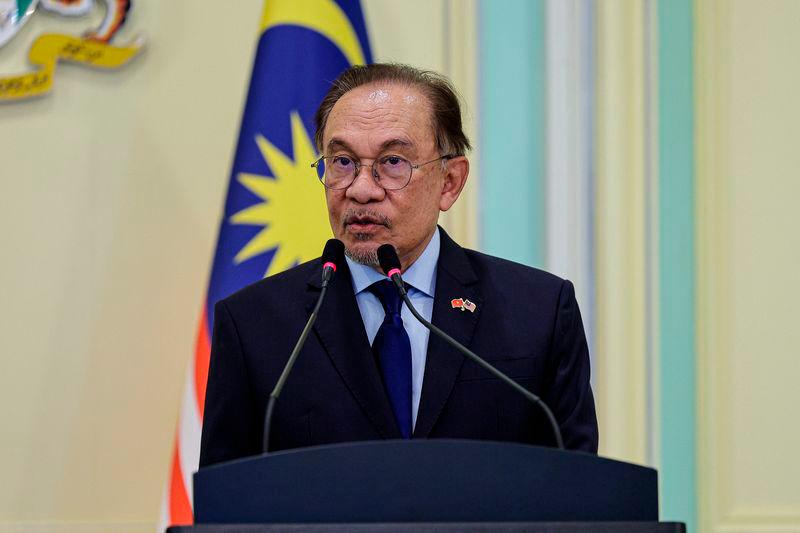 Prime Minister Datuk Seri Anwar Ibrahim - Photo by BERNAMA