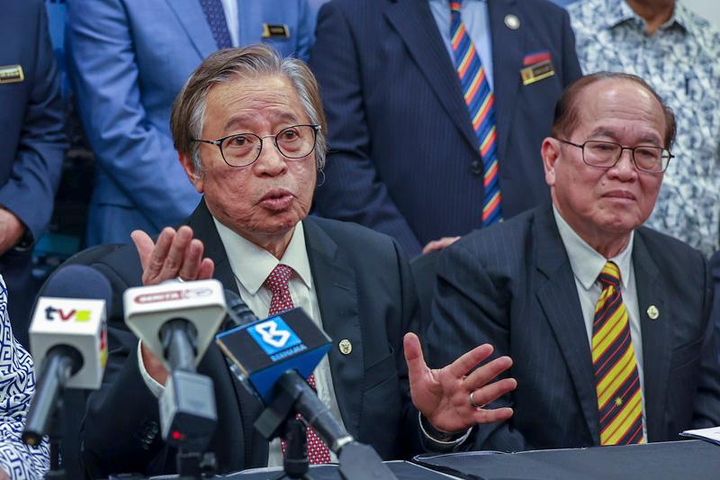 Sarawak Premier, Tan Sri Abang Johari Tun Openg. - BERNAMApix