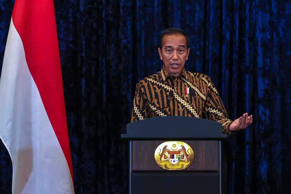 President Joko Widodo. - BERNAMAPIX