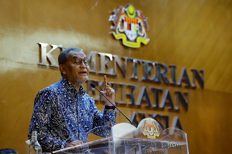 Menteri Kesihatan, Datuk Seri Dr Dzulkefly Ahmad/ fotoBERNAMA