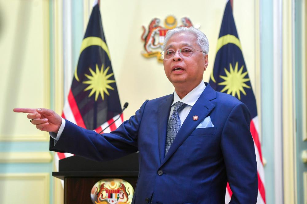 PUTRAJAYA, 22 Jun -- Perdana Menteri Datuk Seri Ismail Sabri Yaakob pada sidang media khas di Bangunan Perdana Putra hari ini. - BERNAMAPIX