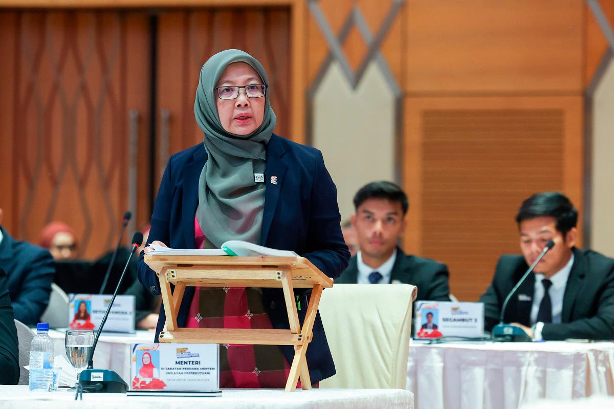 Minister in the Prime Minister’s Department (Federal Territories) Datuk Seri Dr Zaliha Mustafa. - BERNAMApix