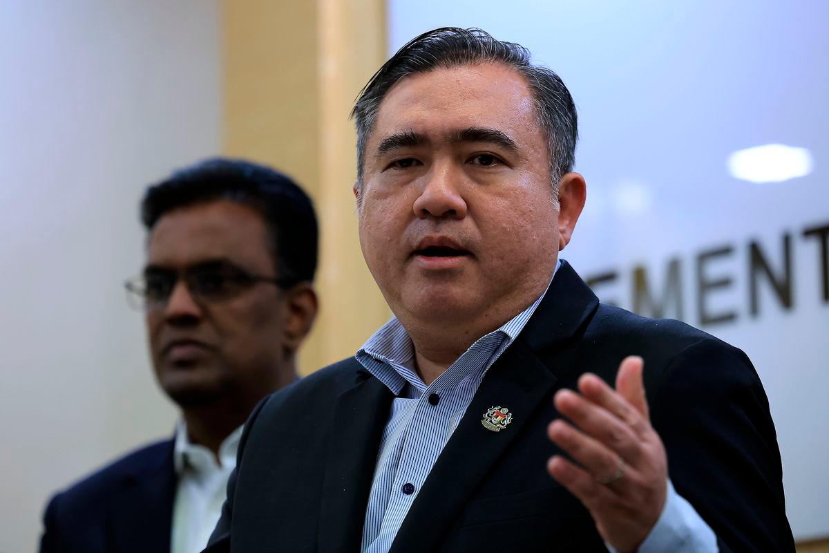 Menteri Pengangkutan Anthony Loke - BERNAMA