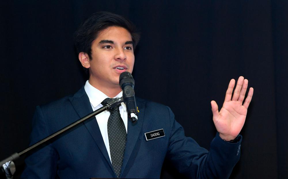 Moral conscience over positions, says Syed Saddiq