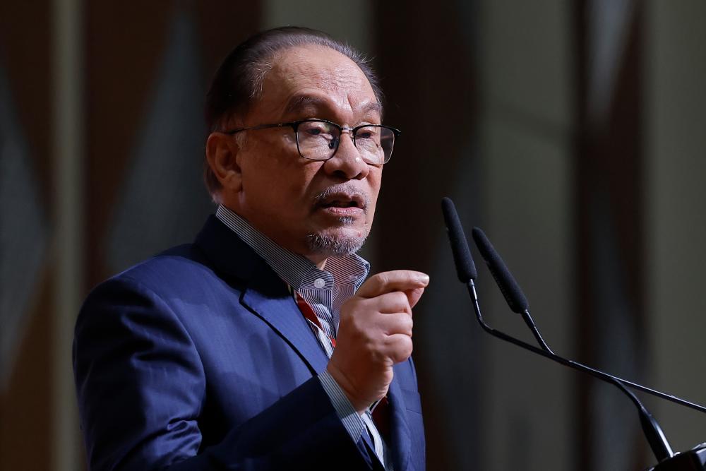 Perdana Menteri Datuk Seri Anwar Ibrahim - fotoBERNAMA