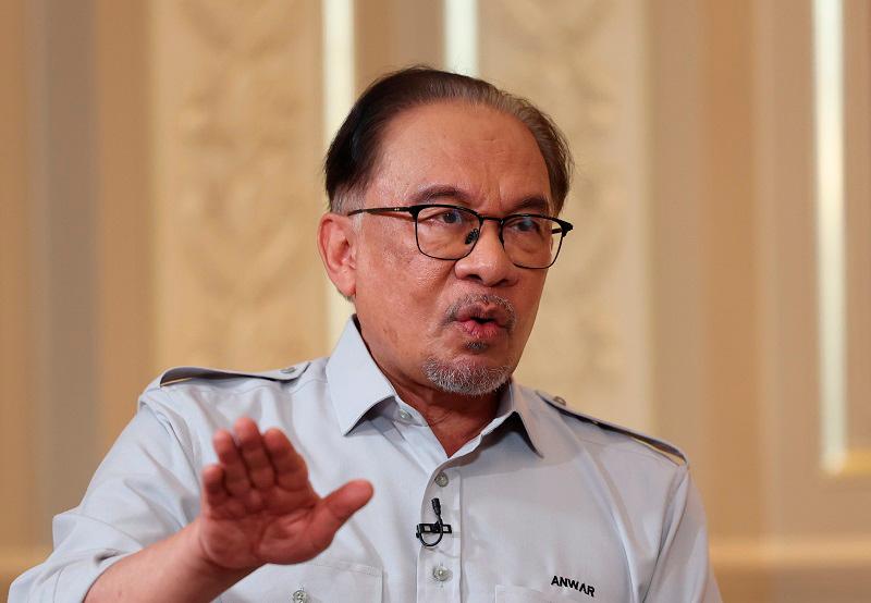 Prime Minister, Datuk Seri Anwar Ibrahim. - BERNAMAPIX