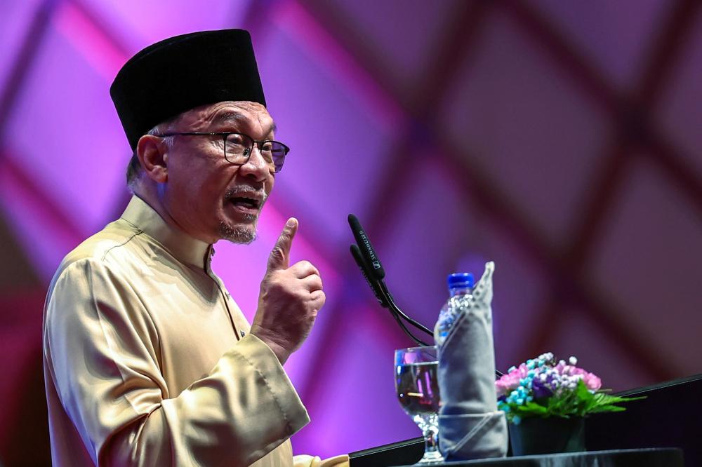 Prime Minister, Datuk Seri Anwar Ibrahim. - BERNAMApix