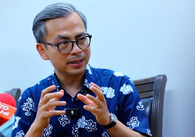 Communications Minister, Fahmi Fadzil - BERNAMApix