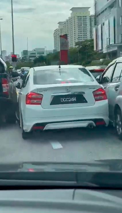 When dragged out through the broken driver’s side window, the woman was visibly high. – TWITTER