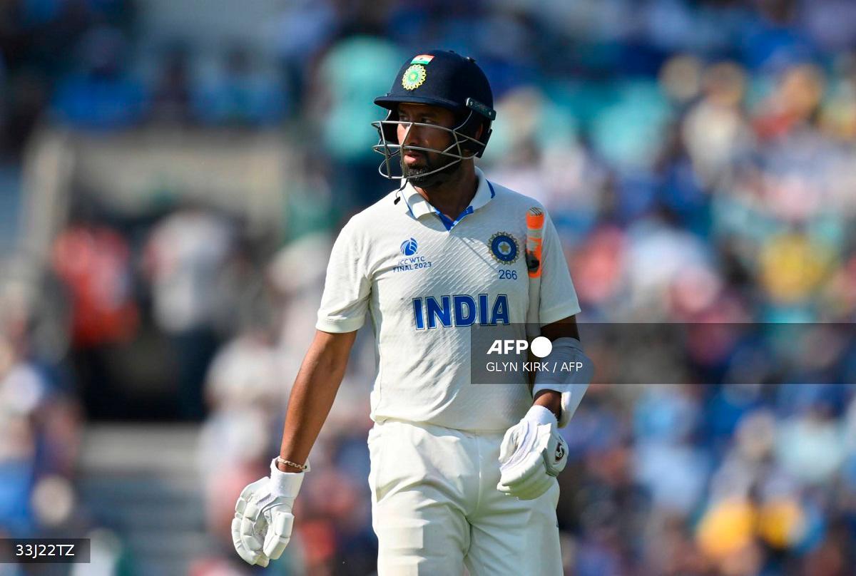 Cheteshwar Pujara. - Glyn KIRK / AFP