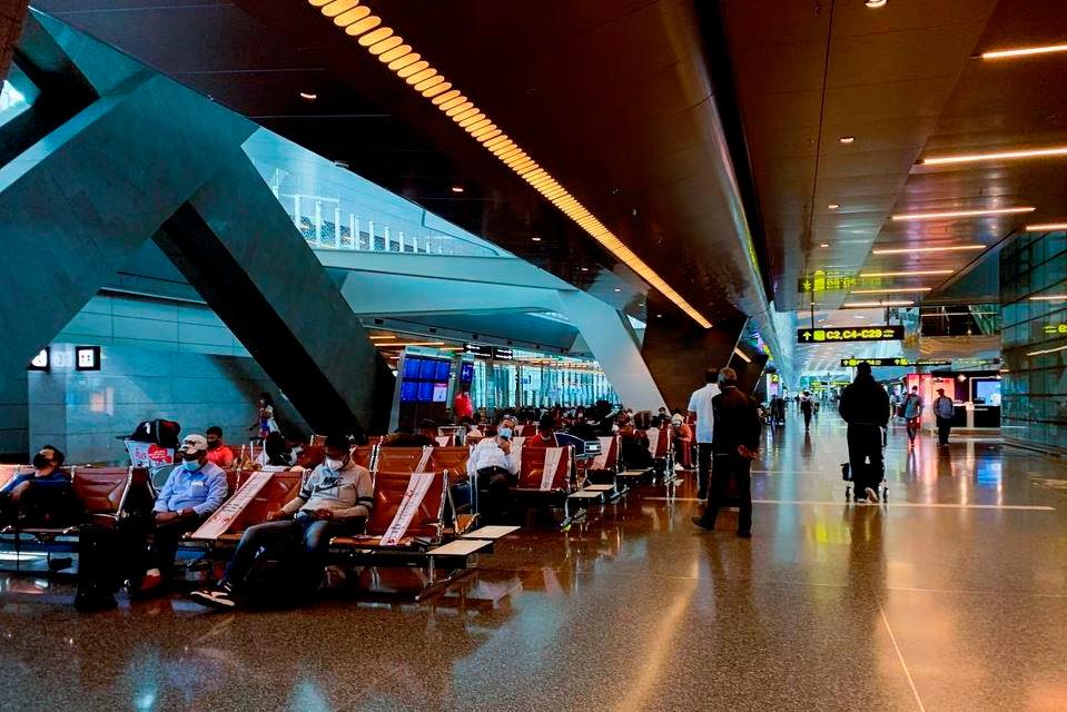 Hamad International Airport, Doha, Qatar, August 10, 2021. REUTERSPIX