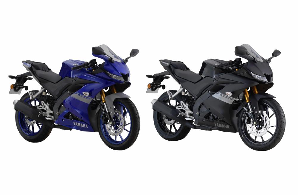 Two new colours for Yamaha YZF-R15