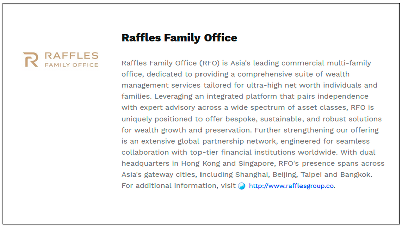 Raffles Family Office Appoints Family Governance Expert Dr. Niti Nerngchamnong to Advisory Board $!Raffles Family Office Appoints Family Governance Expert Dr. Niti Nerngchamnong to Advisory Board