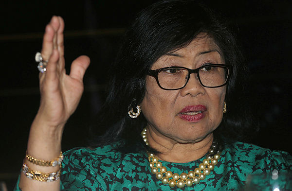 Rafidah: I don’t waste my time on Najib