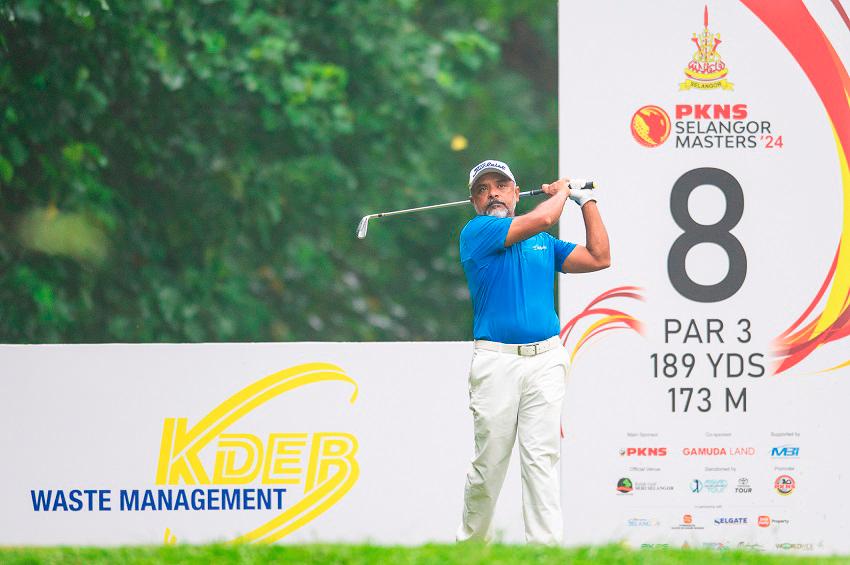 Indian stalwart Rahil Gangjee takes pole position on opening day of PKNS Selangor Masters