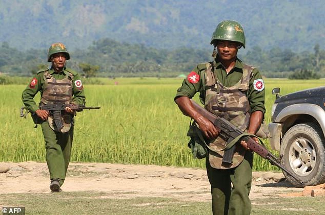 Rakhine rebels attack police stations in pre dawn raids Myanmar army