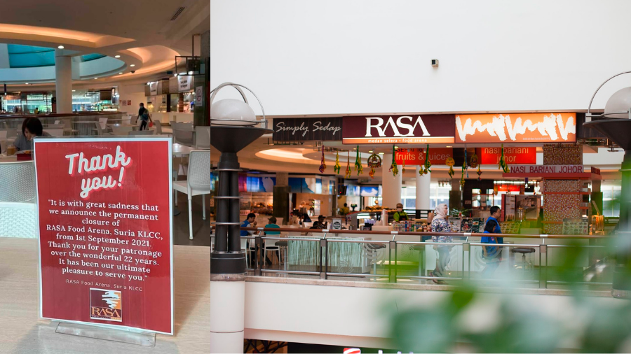 Suria KLCC’s Rasa Food Arena closes for good