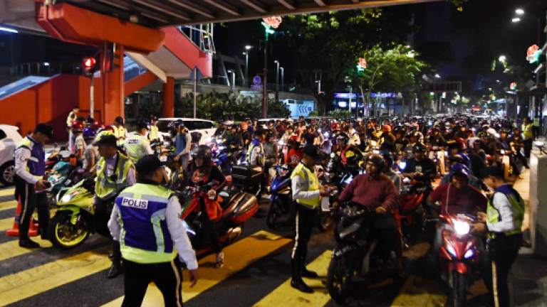 Blacklist errant motorcyclists and suspend licences of repeat offenders.