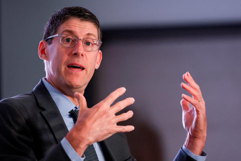 Feldgoise, co-head of global M&amp;A for of Goldman Sachs, speaking at the Reuters NEXT Newsmaker event in New York on Wednesday. – Reuterspic