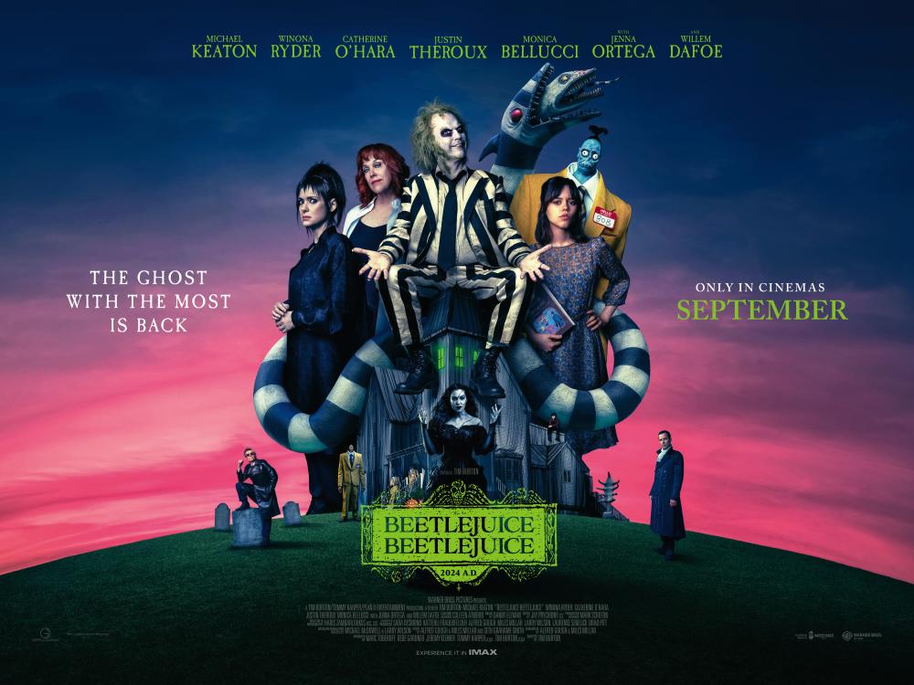 $!Beetlejuice Beetlejuice is showing in cinemas.