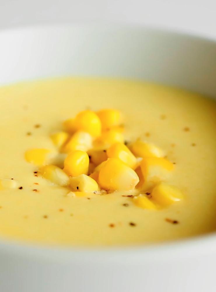 $!Velvety comfort in every spoonful of creamed corn soup. – PIC FROM YOUTUBE @RICARDO