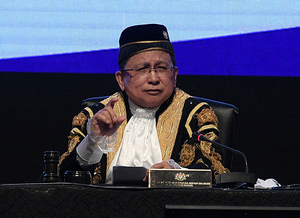 Chief Justice Tan Sri Richard Malanjum. — Bernama