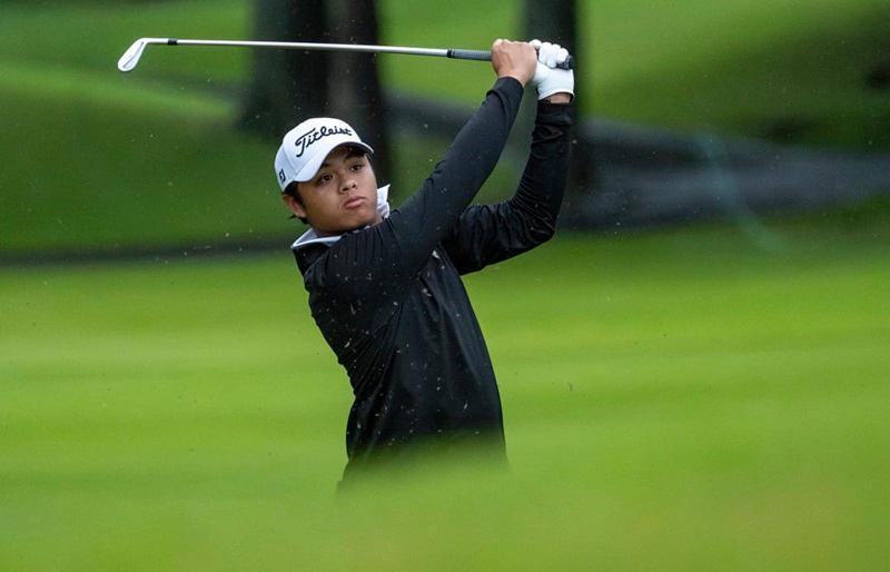 Malaysia’s Rizq Adam Rohizam just two strokes back heading into final day of Asia-Pacific Amateur Championship