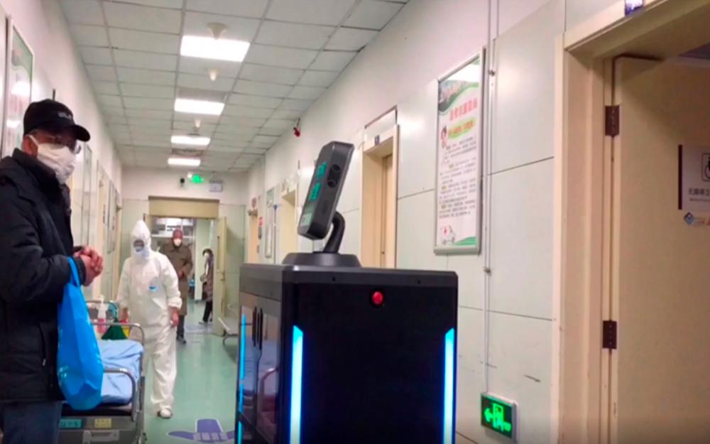 (Video) Hospital Wuhan guna robot dilengkapi teknologi 5G