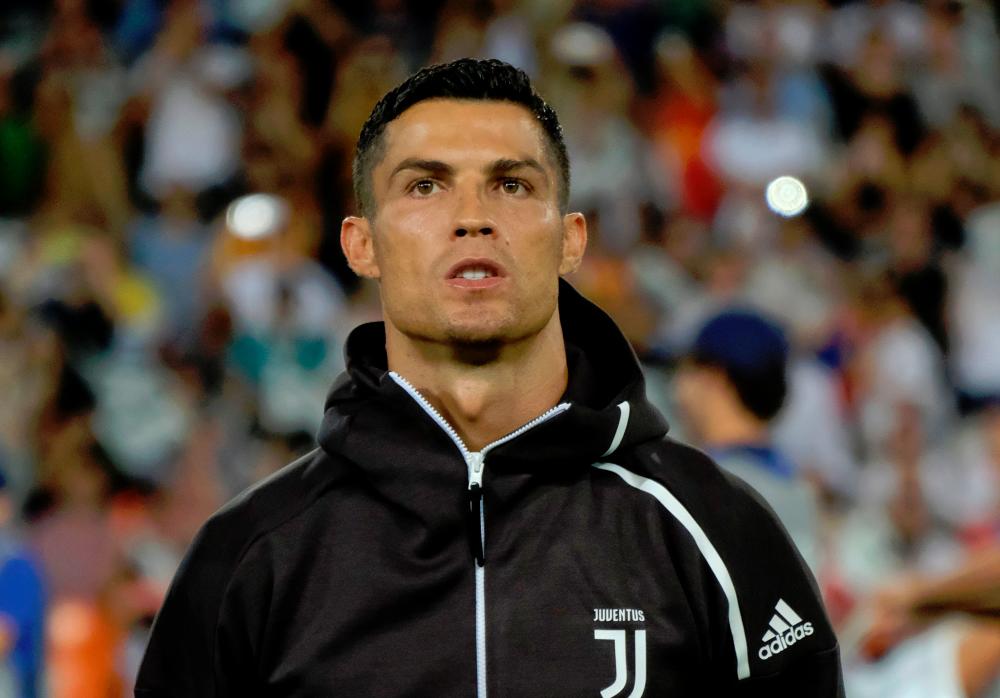 Juventus' Cristiano Ronaldo — Reuters