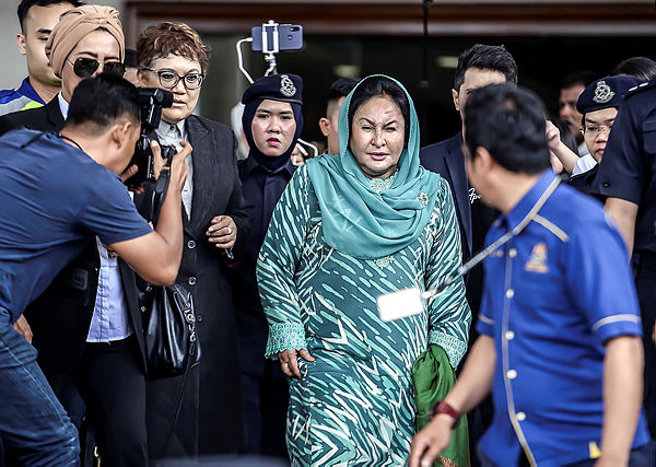 Datin Seri Rosmah Mansor. Picture from April 10, 2019. — Sunpix by Adib Rawi Yahya