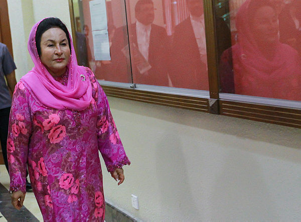 Datin Seri Rosmah Mansor, wife of former prime minister Datuk Seri Najib Abdul Razak. Picture from Dec 19, 2018. — BBXpress