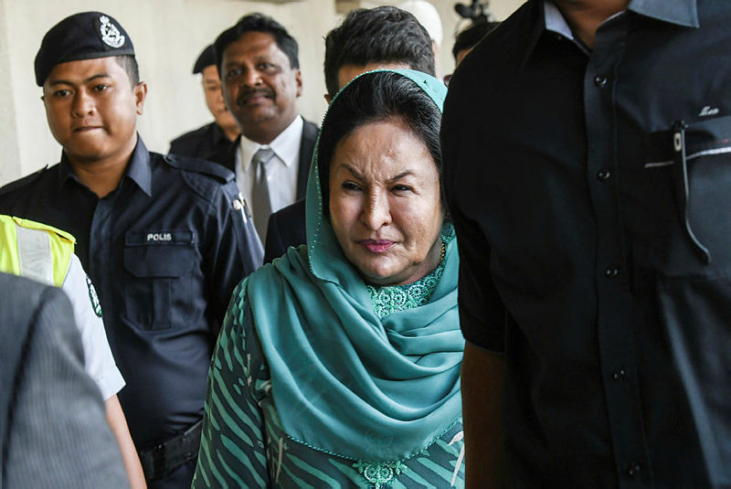 Datin Seri Rosmah Mansor claims to have been slandered as the buyer of the US$23 million (RM94.6 million) diamond by critics.