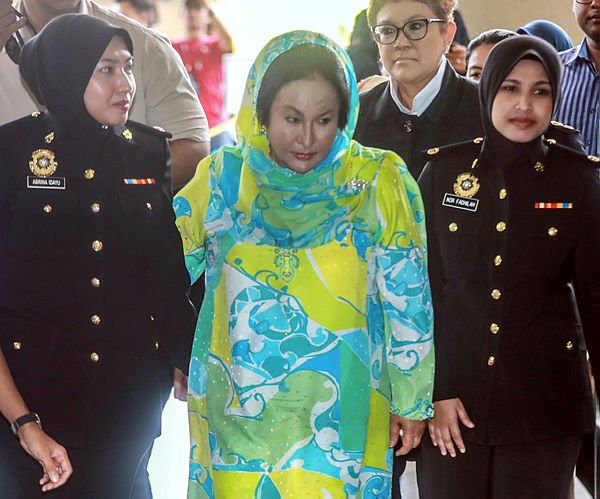 Rosmah’s money laundering case moved to High Court