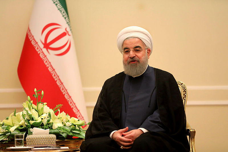 Filepix of Iran President Hassan Rouhani.