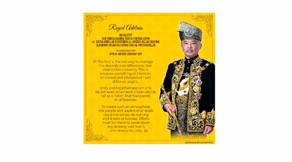 Kuala Lumpur goes royal yellow for Agong’s birthday
