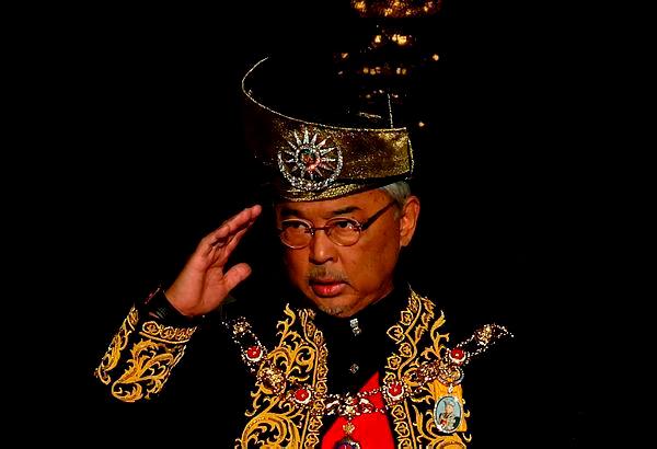Yang di-Pertuan Agong Al-Sultan Abdullah Ri’ayatuddin Al-Mustafa Billah Shah –fotoBernama