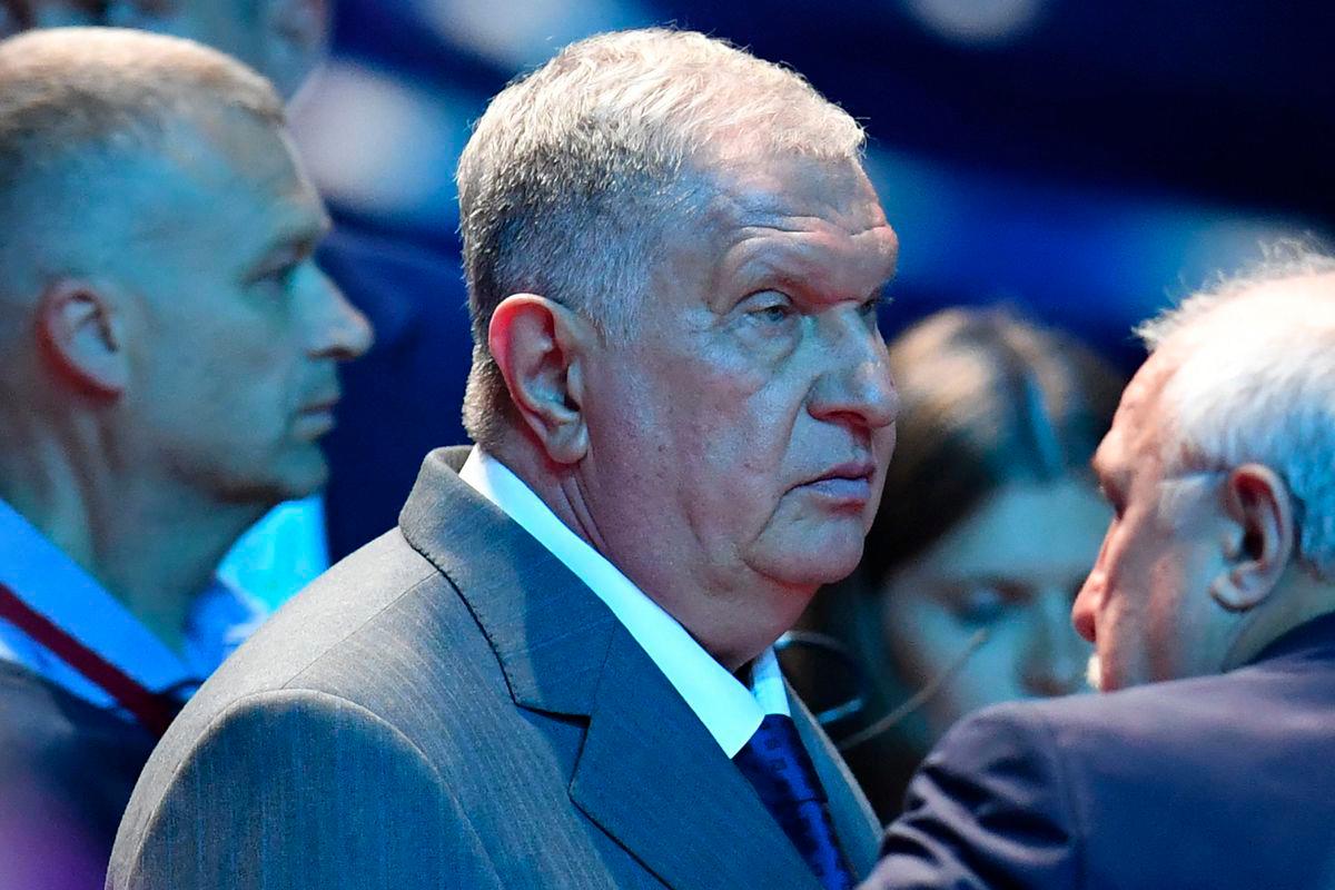 Russia's Rosneft oil company CEO Igor Sechin attends the Saint Petersburg International Economic Forum (SPIEF) in Saint Petersburg on June 20, 2025. - AFPPIX