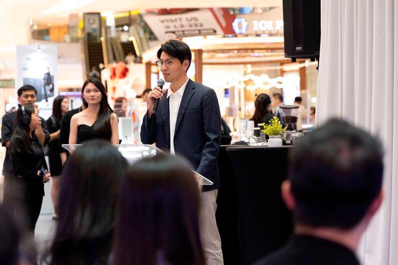 $!Coway Malaysia’s Head of Marketing and Product Division, Ryan Jung, shares insights during his speech at Coway Innovation Fest.