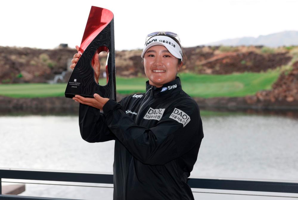 2025 Black Desert Championship winner Ryu Haeran of South Korea. – LPGA TOUR