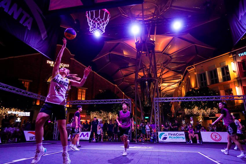 Singapore national 3X3 league (NXL) held at CQ@Clarke Quay last weekend
