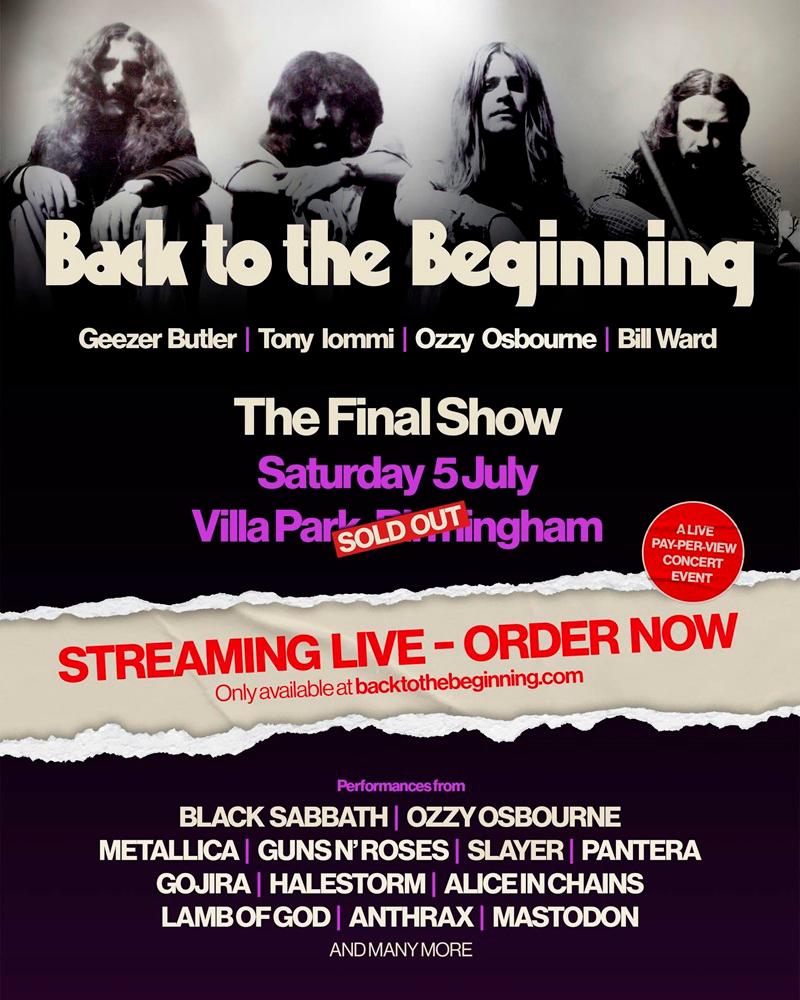 The farewell concert will take place at Villa Park, Birmingham on July 5. – PIC FROM INSTAGRAM @BLACKSABBATH