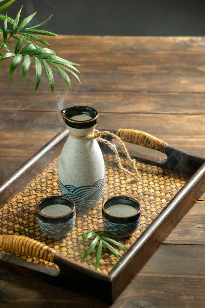 Sake is usually served chilled or warmed in traditional ceramic cups. – ALL PICS BY PEXELS