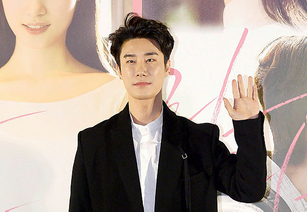Picture taken on Feb 8, 2018 shows South Korean rapper San E during a press conference for his movie “Live Again, Love Again,“ in Seoul. — AFP