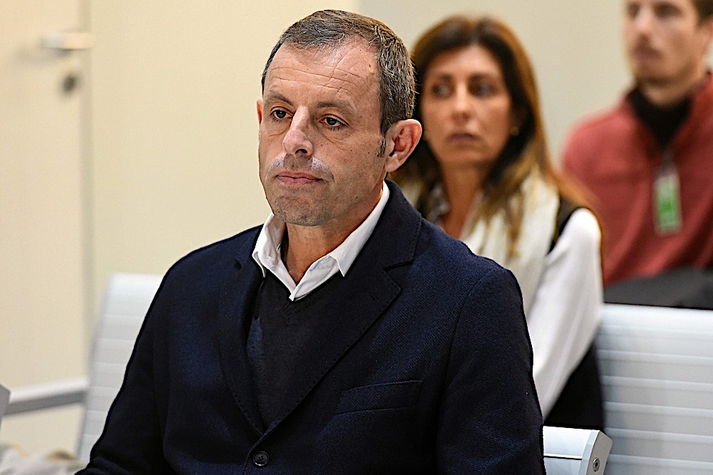 Sandro Rosell. — AFP