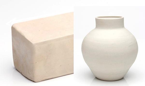 Types of ceramic clay for pottery