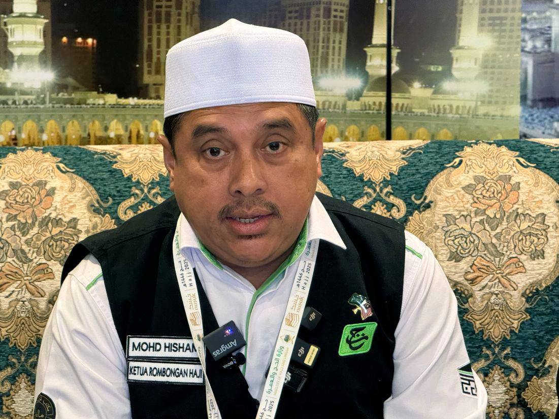 Head of the Malaysian Haj Delegation Mohd Hisham Harun - BERNAMApix
