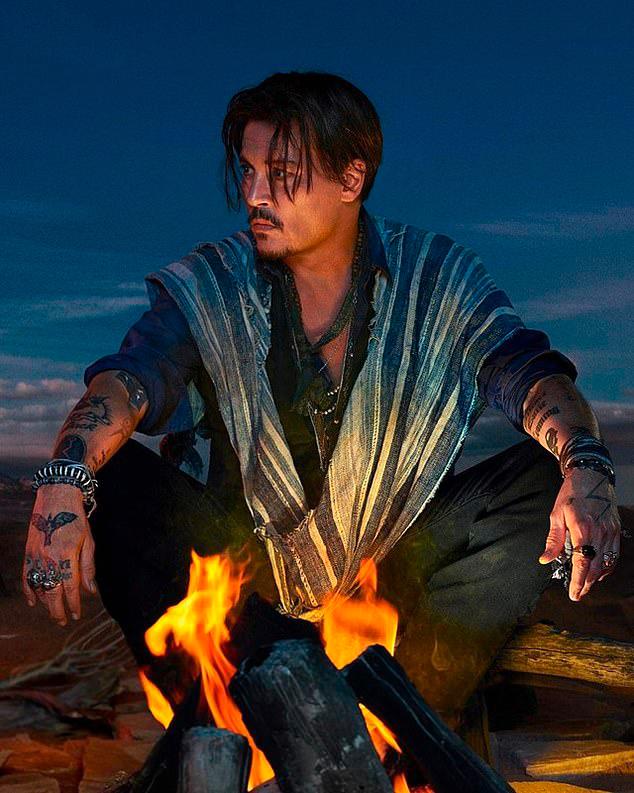 $!Depp modelling for Dior Sauvage