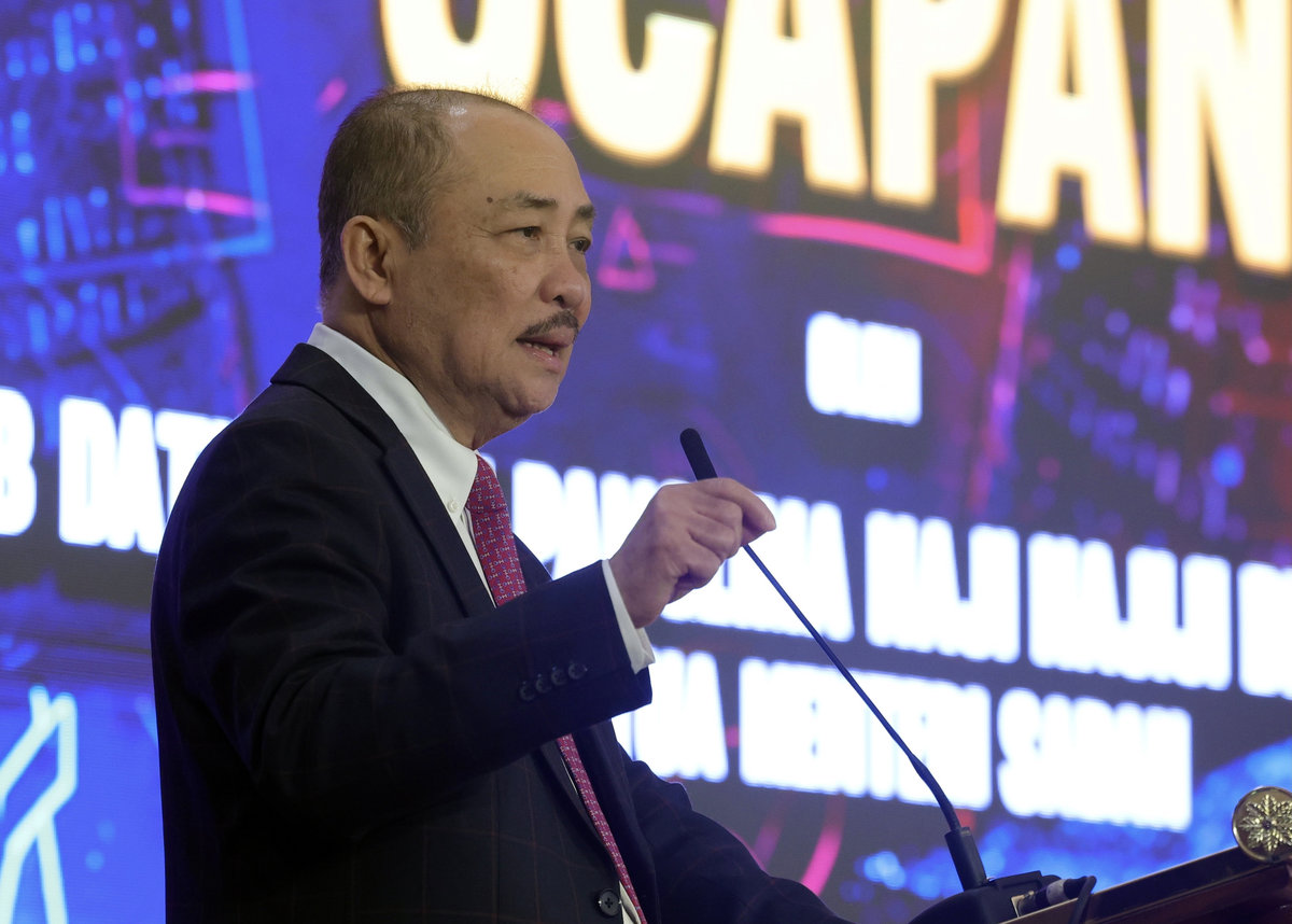 Chief Minister Datuk Seri Hajiji Noor. - BERNAMA