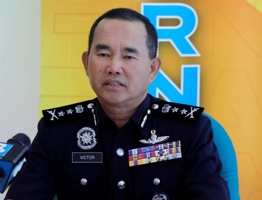 Commander Datuk Victor Sanjos. - BERNAMApix
